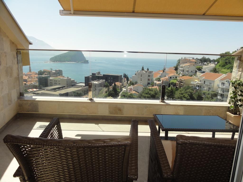 The Old Town Viewpoint Apartments Budva Rum bild
